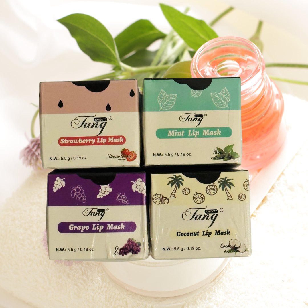 Honey Propolis Lip Balm & Lip Mask Set – Moisturizing Honey Pot with Applicator Stick, Ideal Valentine’s Day Gift