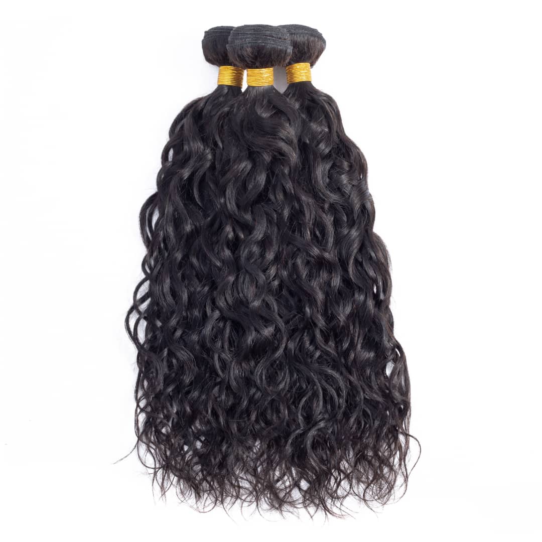 BeuMax 10A Grade 3/4 Water Wave bundles with 13x4 Frontal