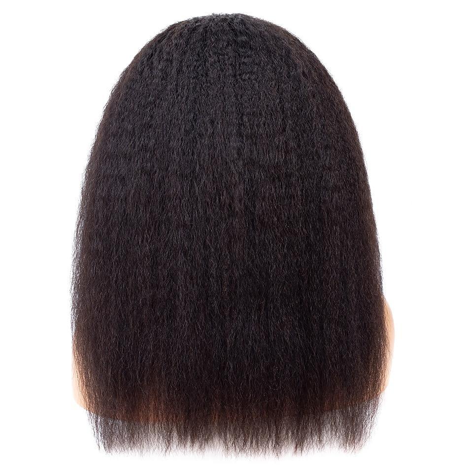 13x4x1 Kinky Straight 13x1x6 T part Lace Transparent Human Hair Wigs 1