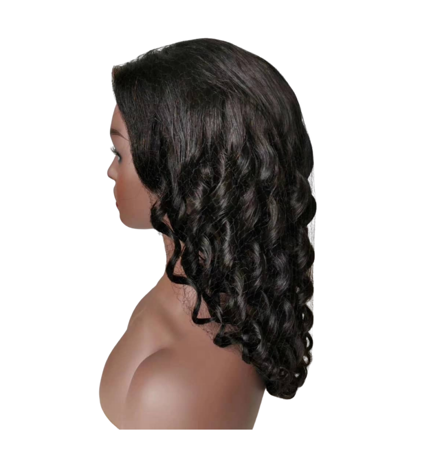 13x1x4 Loose Wave 13x1x6 T part Lace Transparent Human Hair Wigs 180%