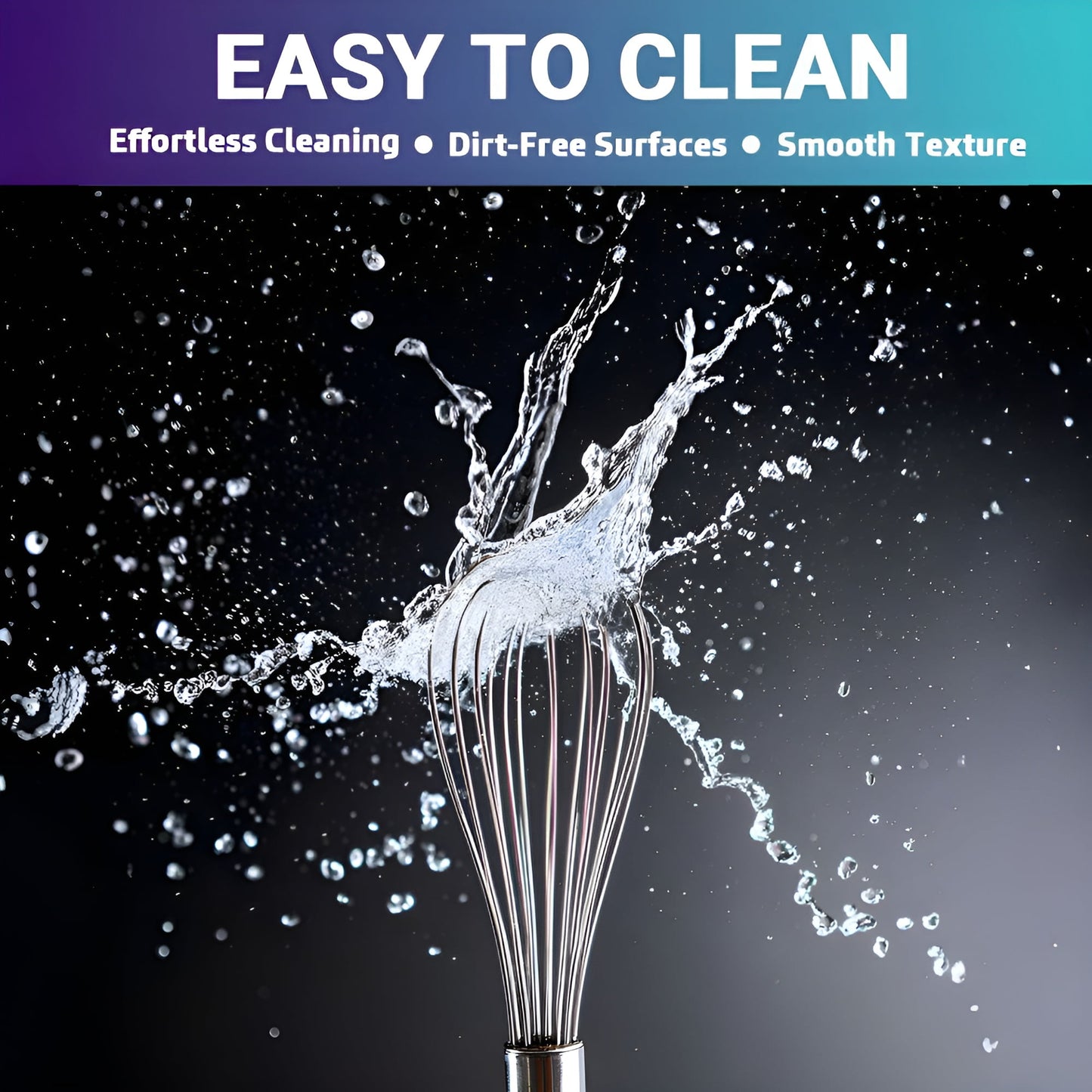 Silicone Wire Whisk, Egg Beater, 3 Sizes, for Blending, Whisking, Beating, Frothing, Stirring
