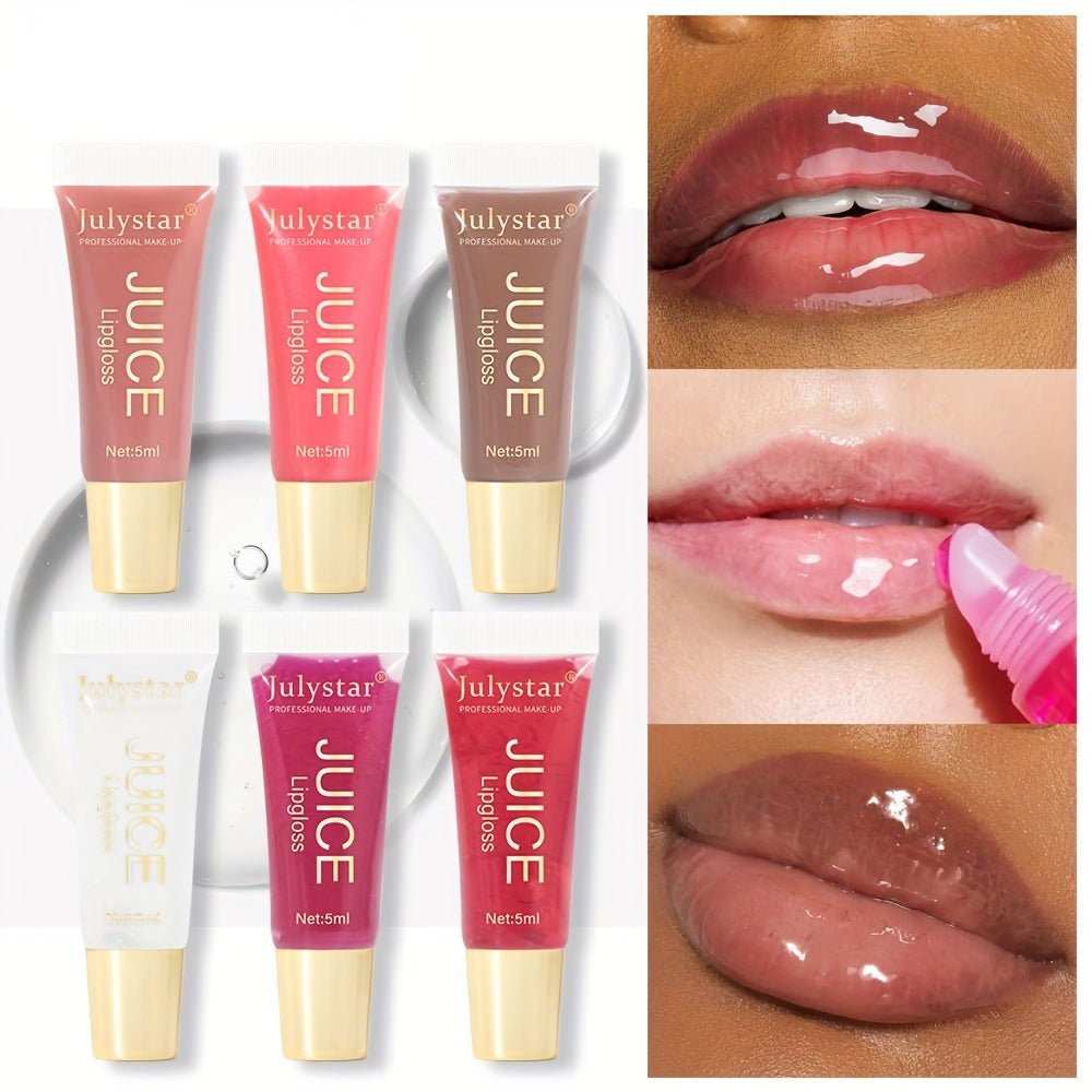 Fruit-Infused Moisturizing Lip Oil – Natural Shine, Long-Lasting Tint & Juicy Gloss Finish