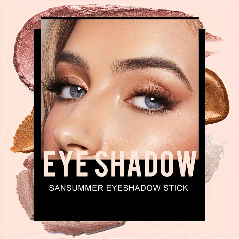 7-Pieces Waterproof Eye Shadow Stick Set – Matte & Pearlescent Shades for Natural, Long-Lasting Eye Makeup – Smooth Application, Perfect for Daily Looks