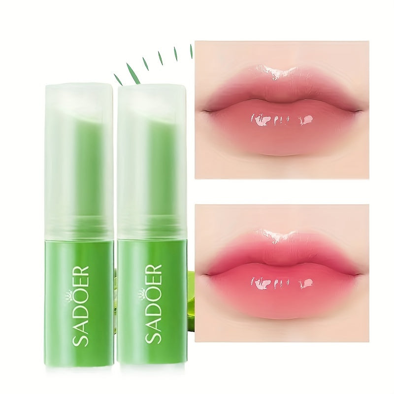 Aloe Vera Lip Balm with Vitamin E & Squalane – Deeply Hydrating, Moisturizing & Brightening Care