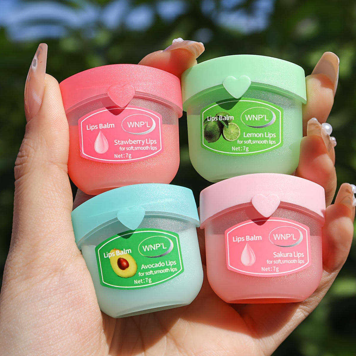 Small Size New Moisturizing Lip Care Set – Natural Plant-Based Lip Care for Soft, Cracked-Free Lips