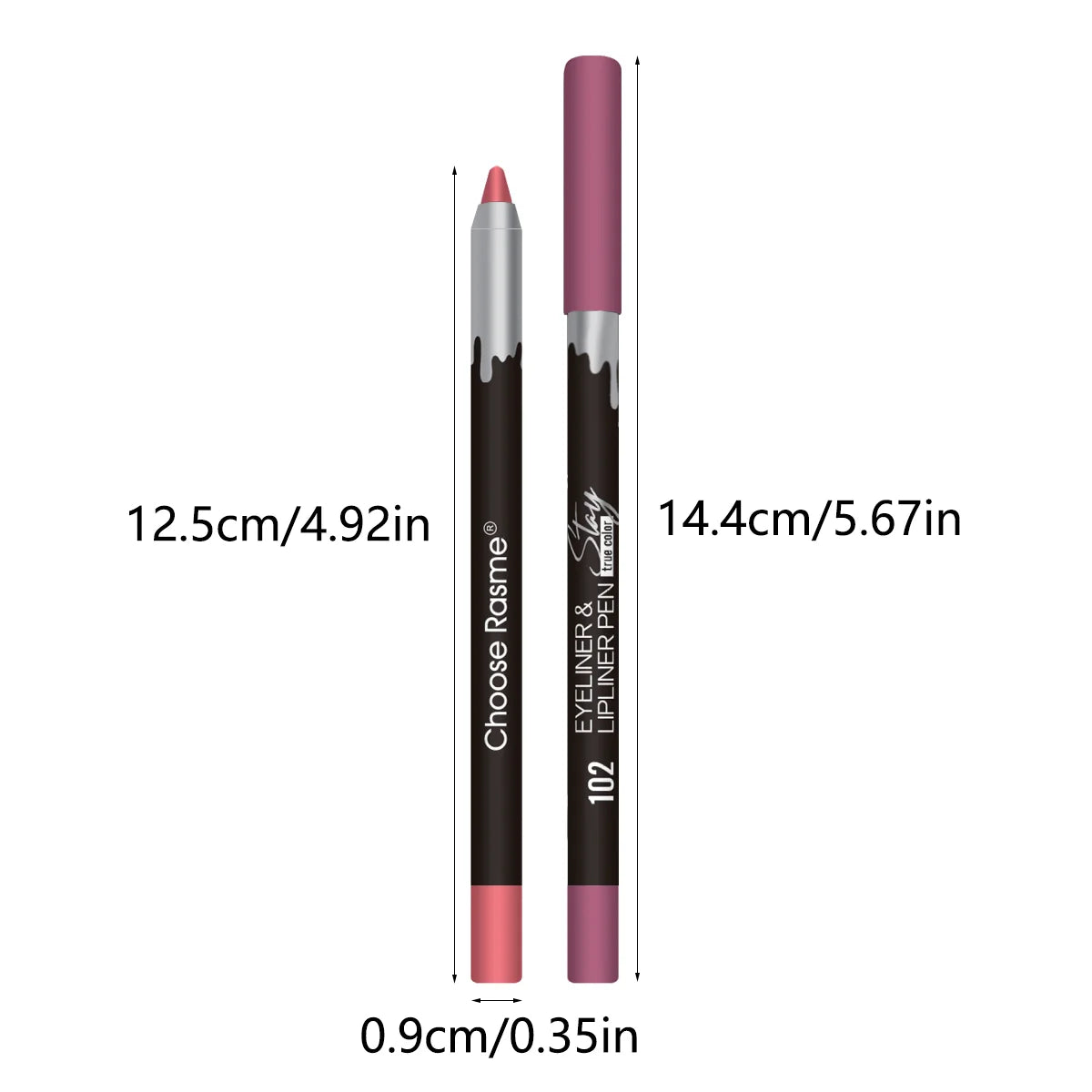 12-Piece Matte Lip Liner Set – Assorted Colors, Long-Lasting Formula, Perfect Gift Set