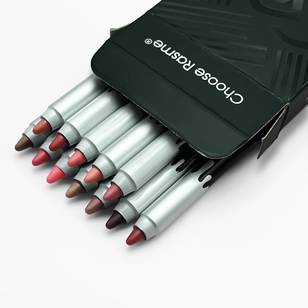 12-Piece Matte Lip Liner Set – Assorted Colors, Long-Lasting Formula, Perfect Gift Set