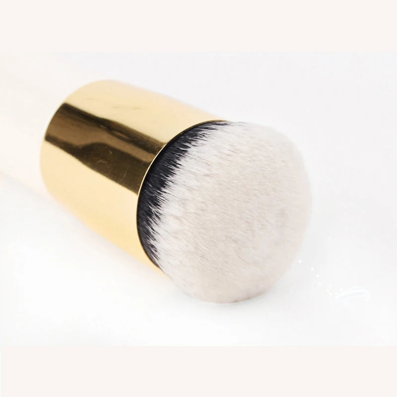 New Chubby Makeup Brush – Flat Foundation Brush for Smooth Cream Application