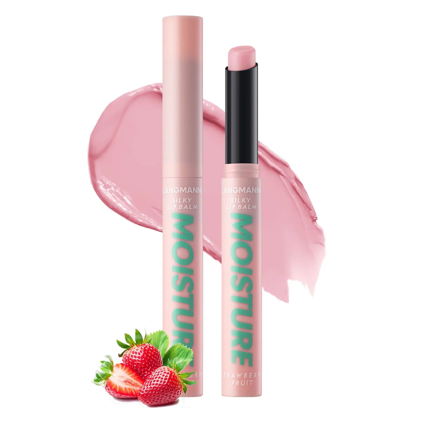 Color-Changing Lip Balm Set – 5 Hydrating Sticks with Aloe, Coconut, Strawberry & Honey Extracts
