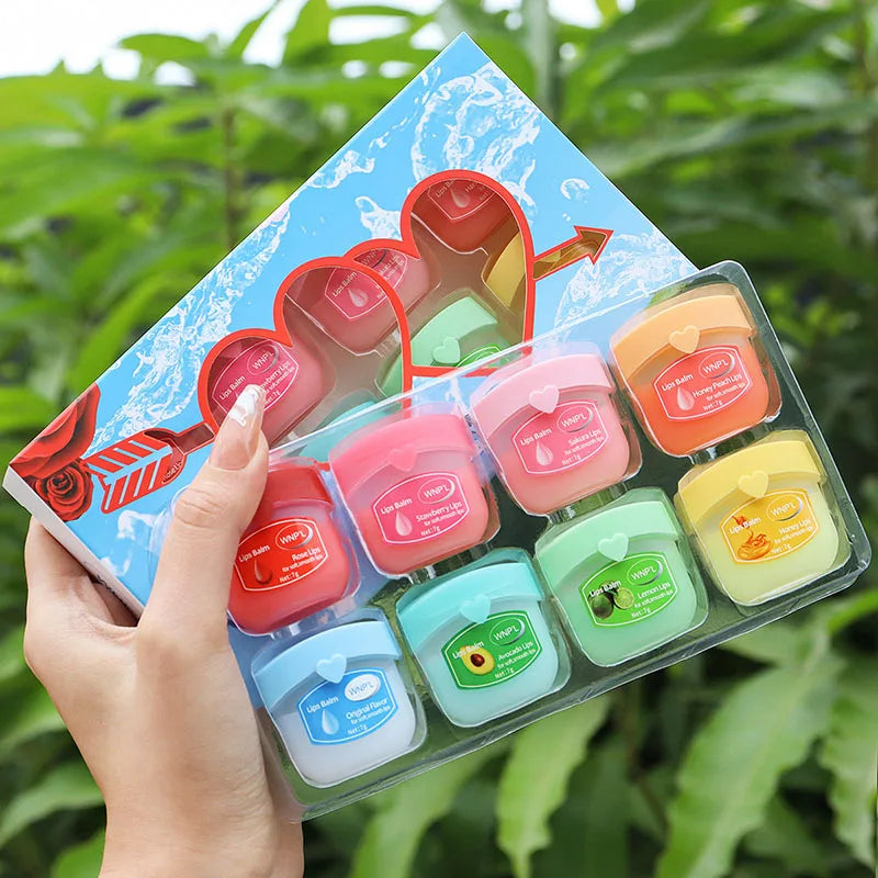 Small Size New Moisturizing Lip Care Set – Natural Plant-Based Lip Care for Soft, Cracked-Free Lips