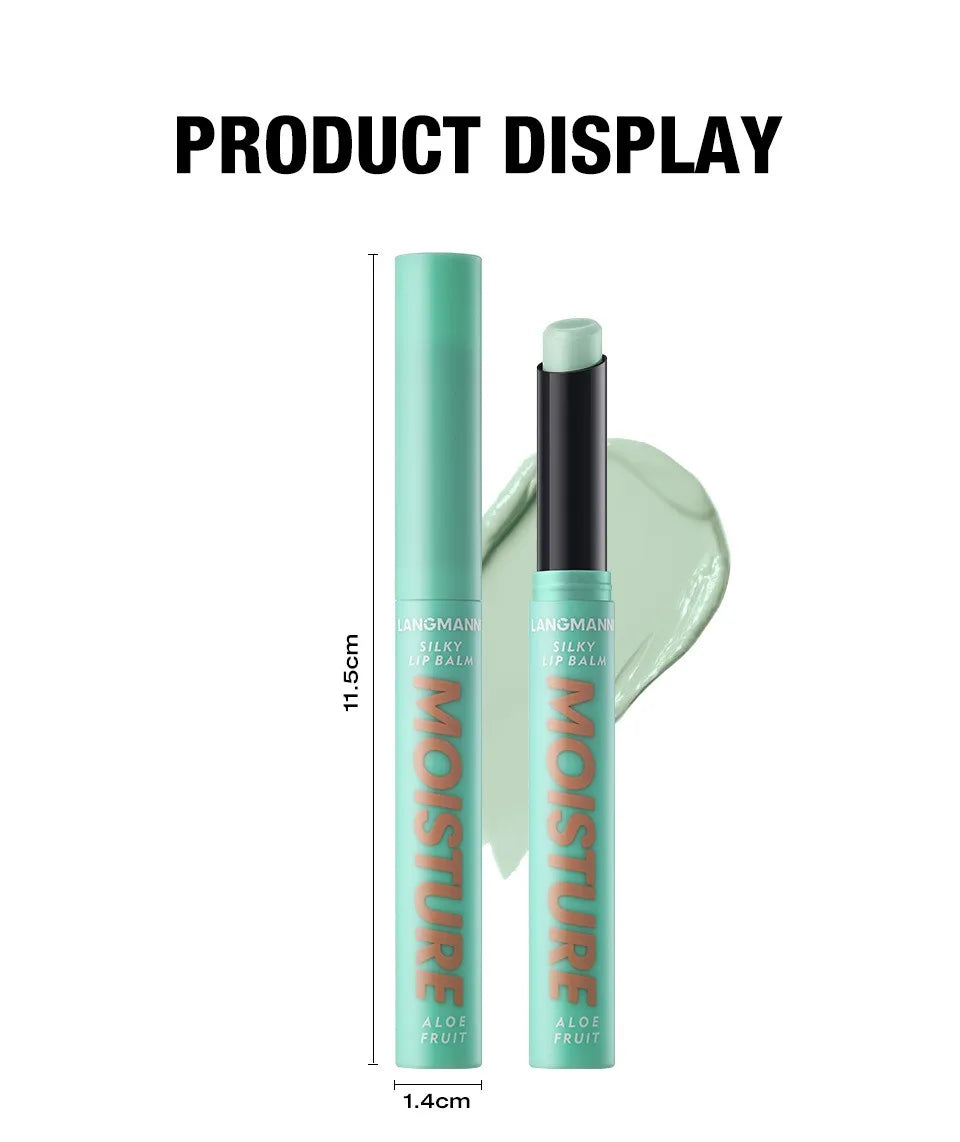 Color-Changing Lip Balm Set – 5 Hydrating Sticks with Aloe, Coconut, Strawberry & Honey Extracts