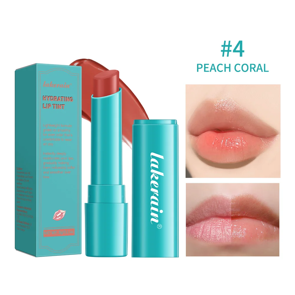 Hydrating Tinted Lip Balm – Long-Lasting Moisture Jelly-Like Tint with Natural Color Korean Lip Makeup