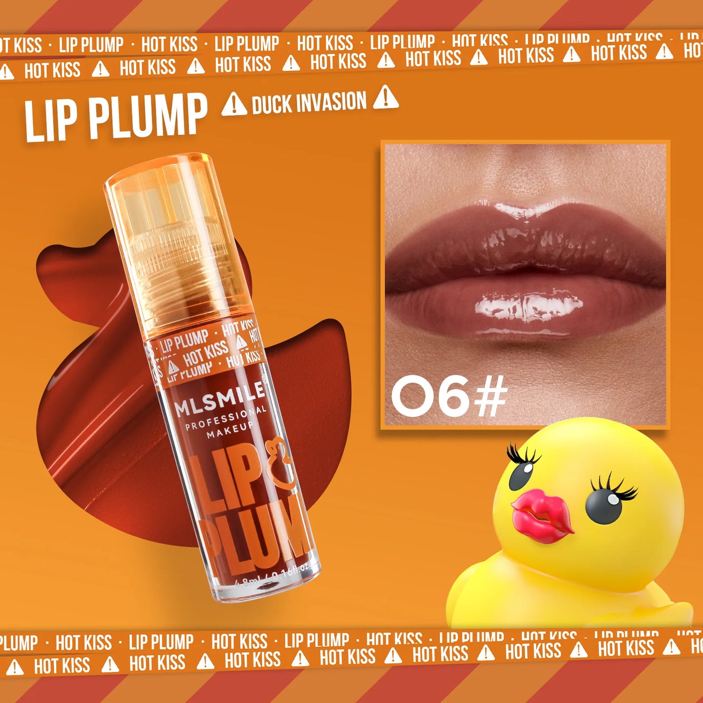 Spicy Lip Plumping Gloss & Oil Set – Moisturizing, Long-Lasting Mirror Shine with Natural Pearl Finish