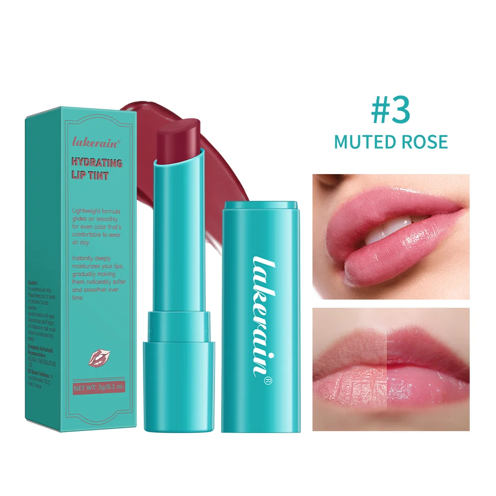 Hydrating Tinted Lip Balm – Long-Lasting Moisture Jelly-Like Tint with Natural Color Korean Lip Makeup
