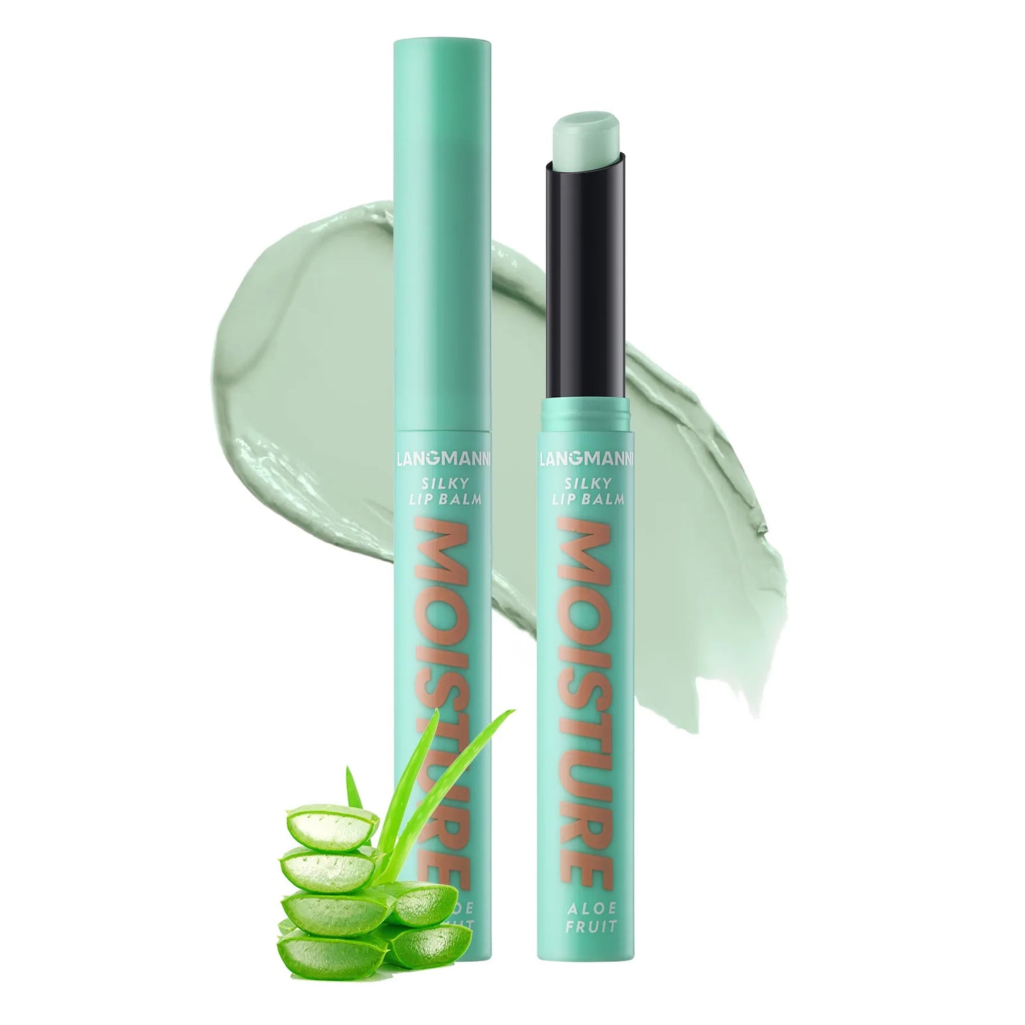 Color-Changing Lip Balm Set – 5 Hydrating Sticks with Aloe, Coconut, Strawberry & Honey Extracts