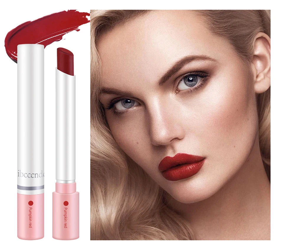 4-Piece Cigarette Lipstick Set – Matte Velvet Finish, Waterproof & Smudge-Proof Lip Gloss for Bold, Lasting Color
