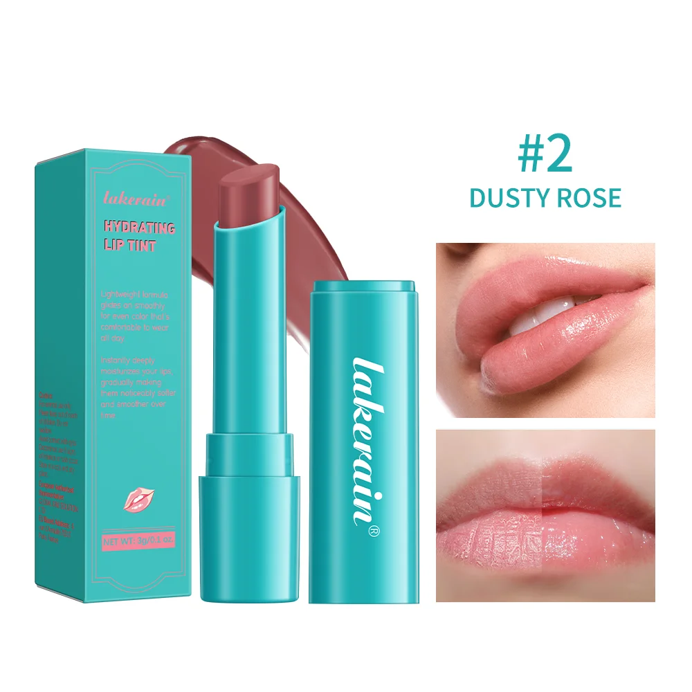 Hydrating Tinted Lip Balm – Long-Lasting Moisture Jelly-Like Tint with Natural Color Korean Lip Makeup