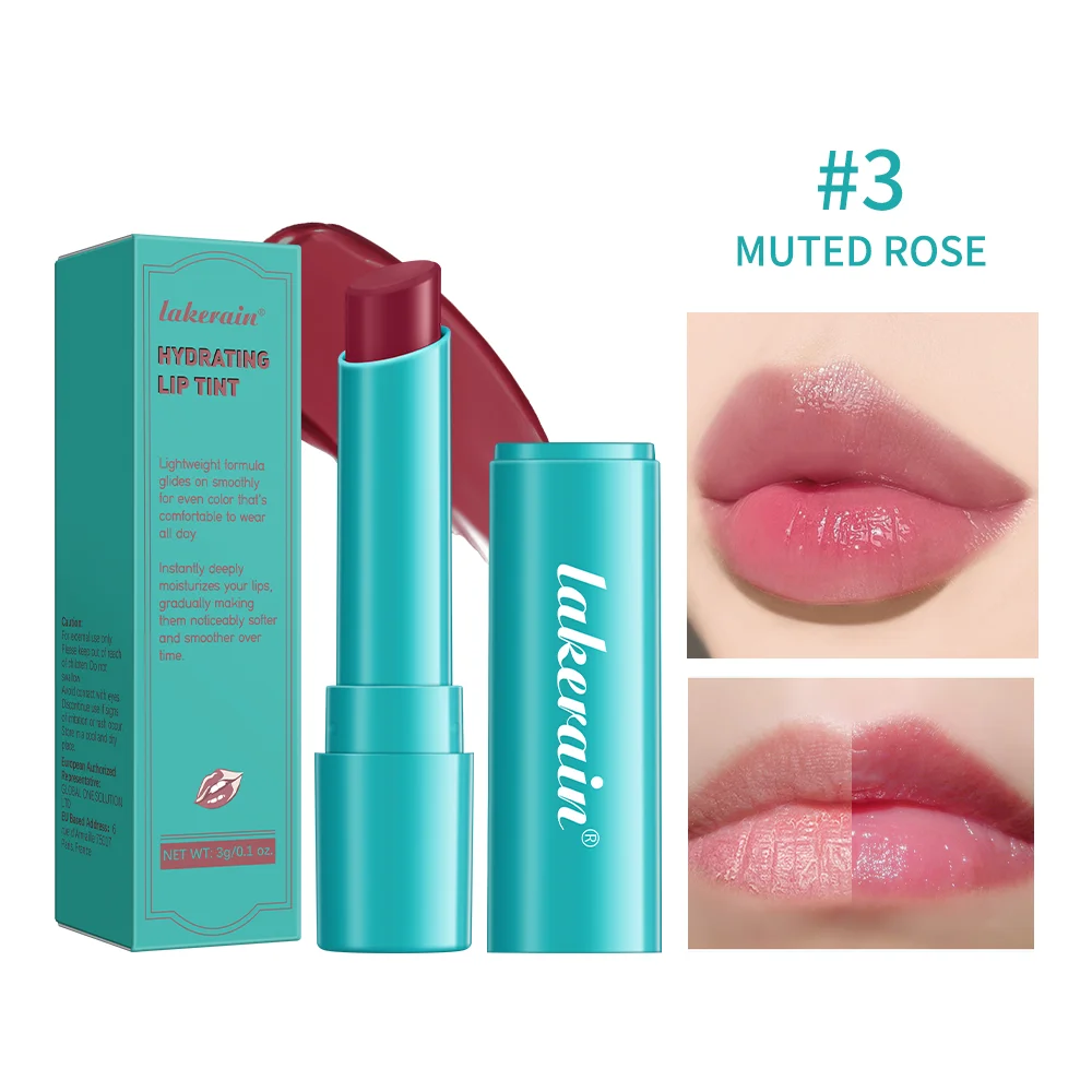 Hydrating Tinted Lip Balm – Long-Lasting Moisture Jelly-Like Tint with Natural Color Korean Lip Makeup