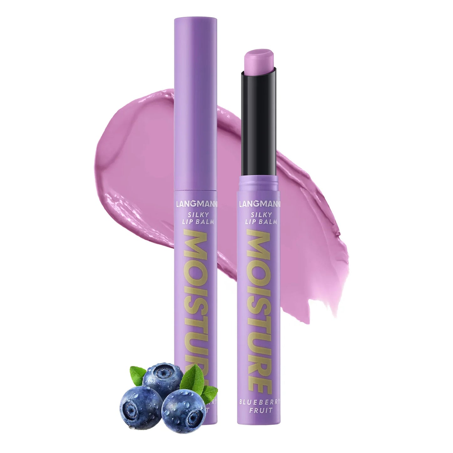 Color-Changing Lip Balm Set – 5 Hydrating Sticks with Aloe, Coconut, Strawberry & Honey Extracts