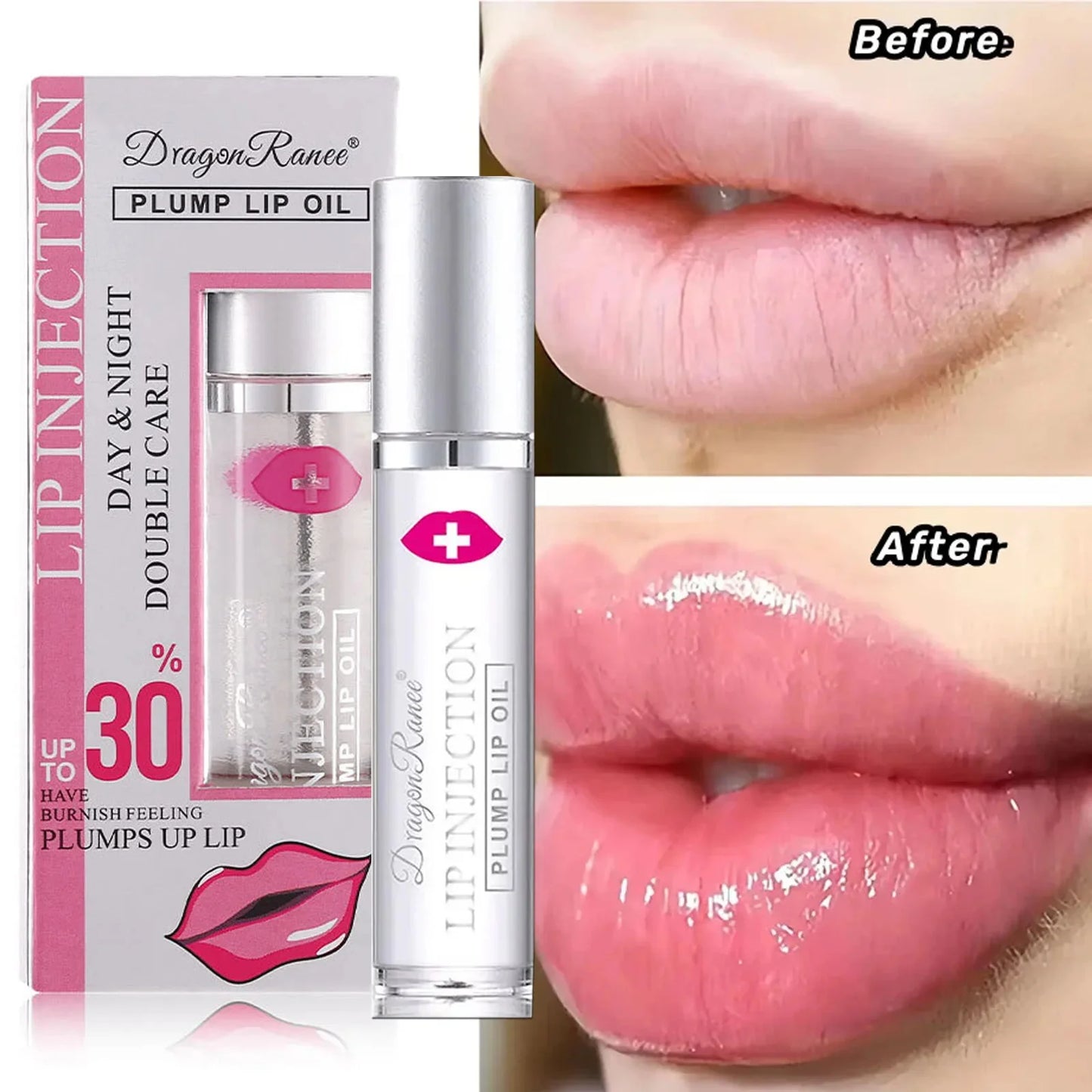 Instant Lip Plumping Essential Oil Nourishing Antiwrinkle Moisturising Sexy Lip Care Ultimate Plumping Lip Gloss Serum Cosmetics