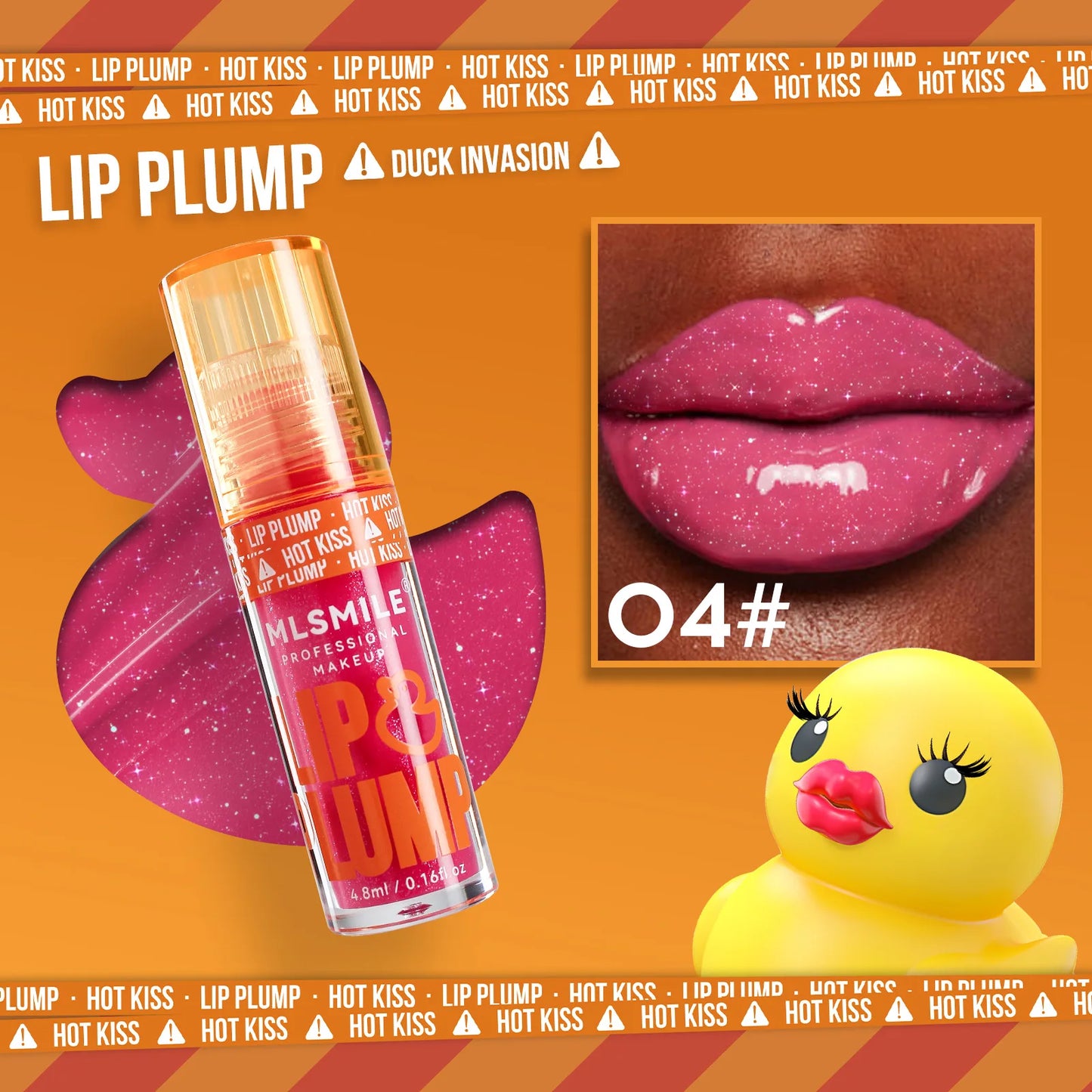 Spicy Lip Plumping Gloss & Oil Set – Moisturizing, Long-Lasting Mirror Shine with Natural Pearl Finish