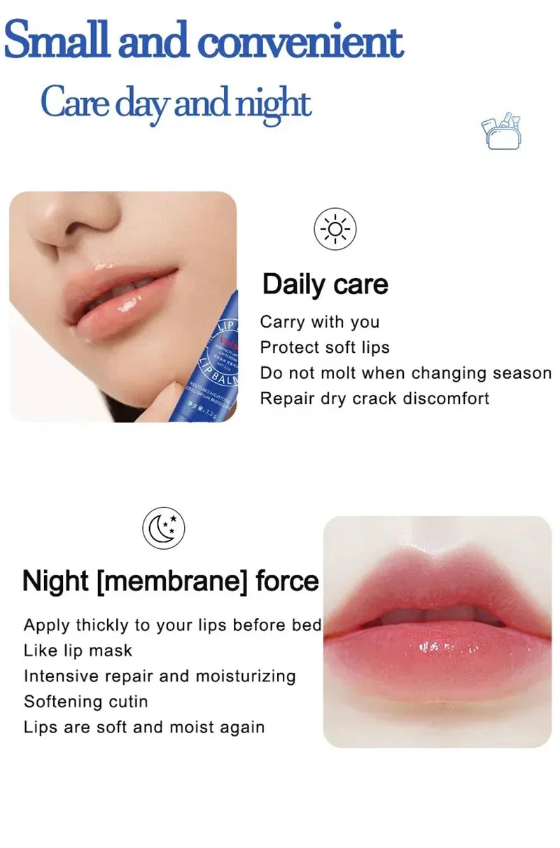 Nourishing Lip Balm – Moisturizing Formula with Vitamin E, Honey & Chamomile for Soft, Hydrated Lips All Day