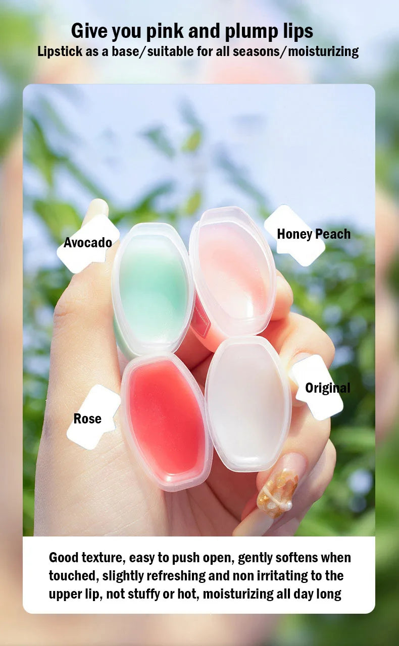 Small Size New Moisturizing Lip Care Set – Natural Plant-Based Lip Care for Soft, Cracked-Free Lips