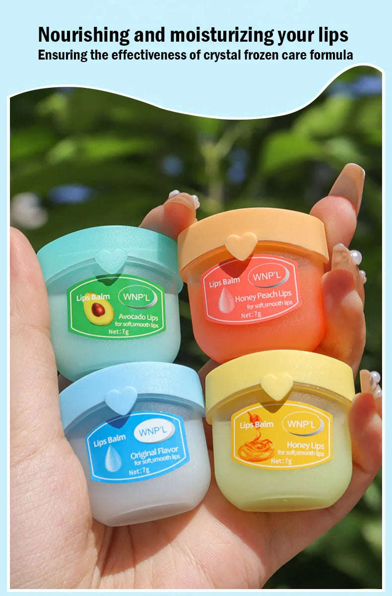 Small Size New Moisturizing Lip Care Set – Natural Plant-Based Lip Care for Soft, Cracked-Free Lips
