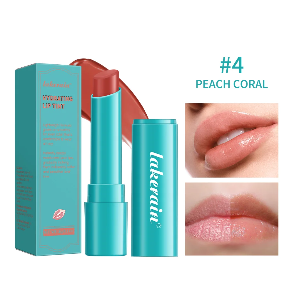 Hydrating Tinted Lip Balm – Long-Lasting Moisture Jelly-Like Tint with Natural Color Korean Lip Makeup