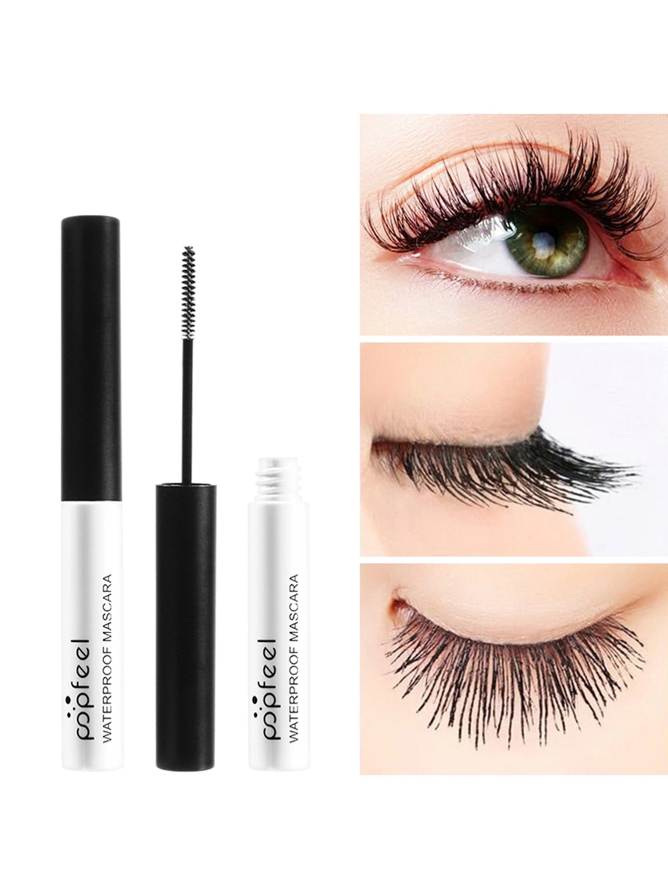 POPFEEL Eye Makeup Starter Kit – Budget-Friendly Beauty Set with Eyeshadow Palette, Eyeliner, Mascara & Brow Pencil – Perfect Gift for Makeup Lovers