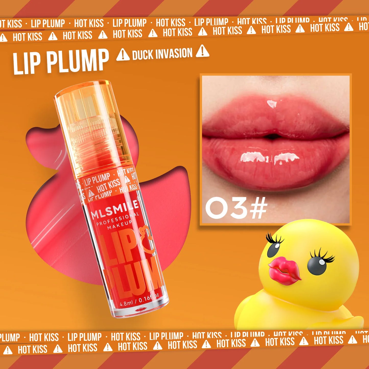 Spicy Lip Plumping Gloss & Oil Set – Moisturizing, Long-Lasting Mirror Shine with Natural Pearl Finish
