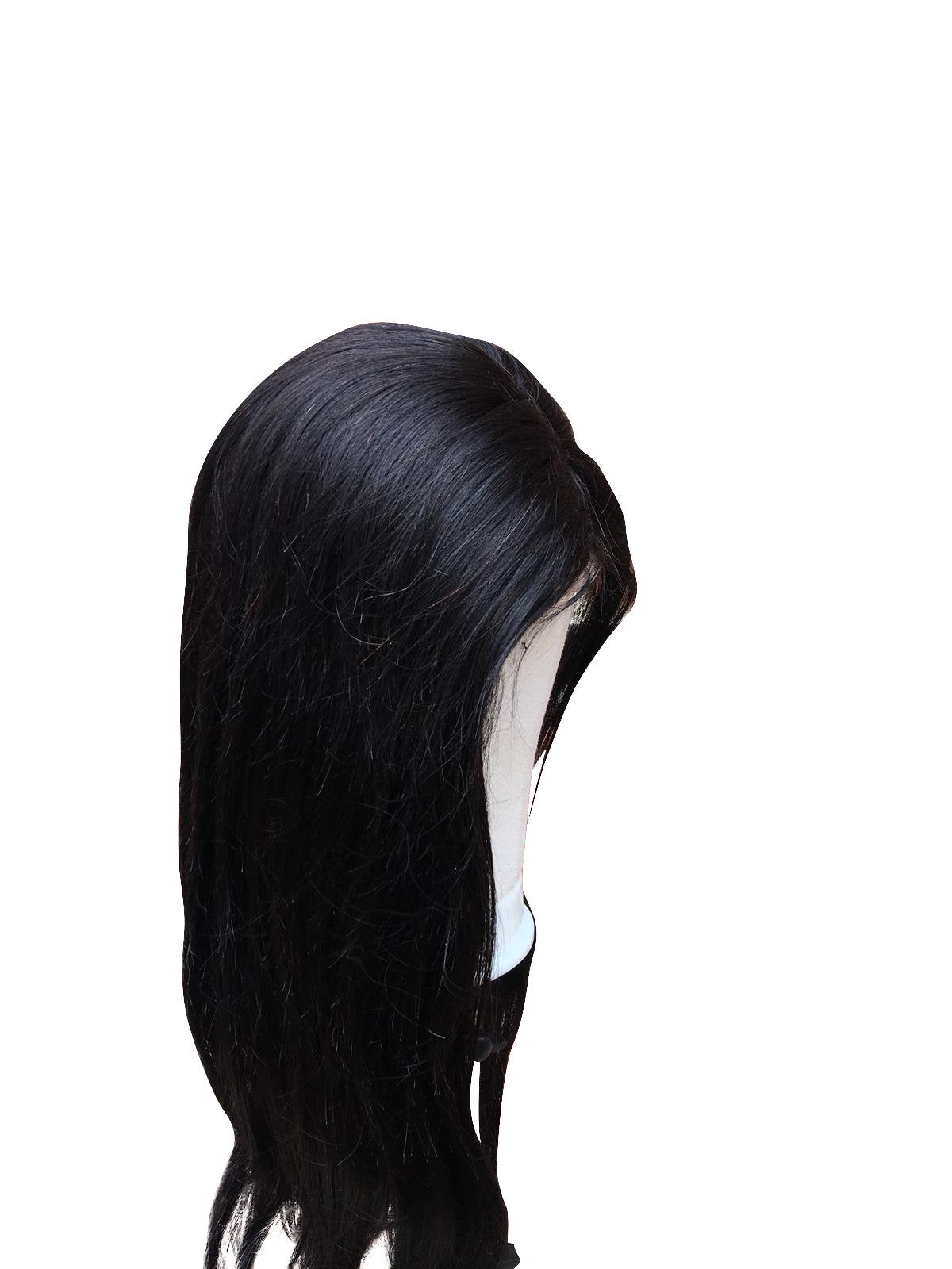 180% Density Full 2x6 Transparent Lace Front Straight Human Hair Wigs