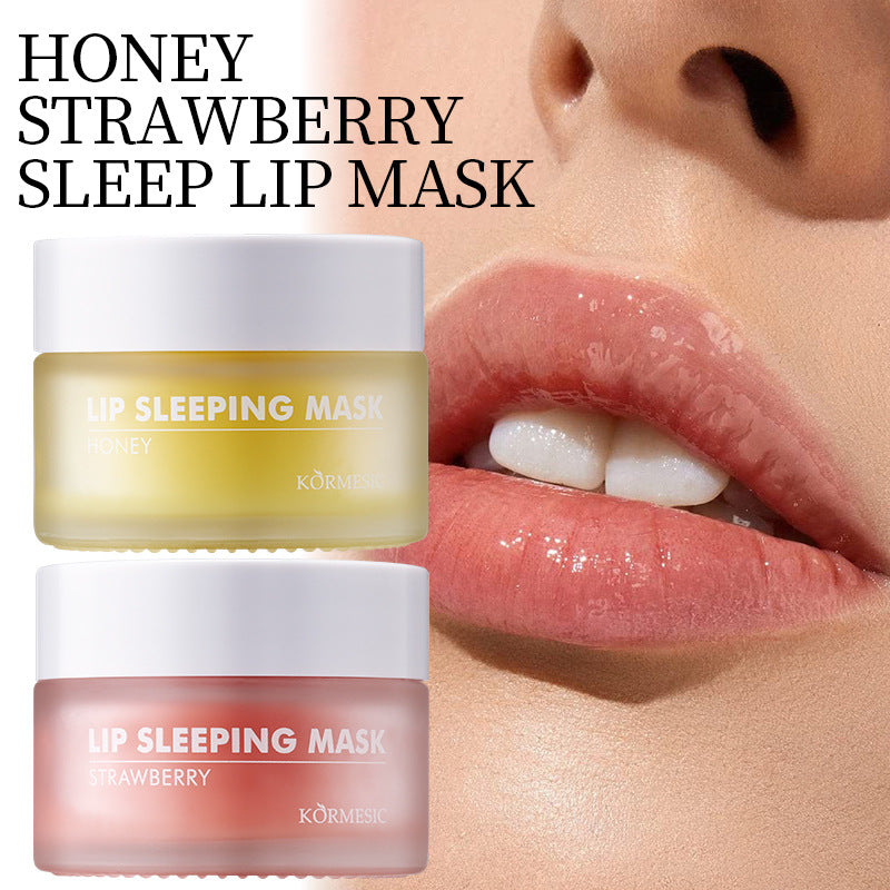 Strawberry Honey Lip Sleeping Mask – Deep Nourishment & Overnight Moisture