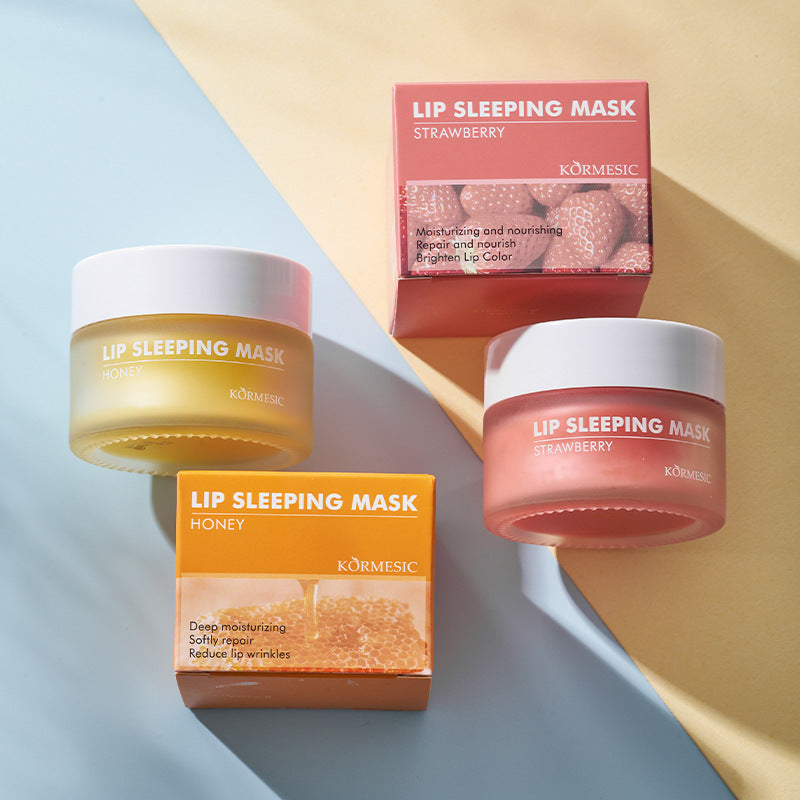 Strawberry Honey Lip Sleeping Mask – Deep Nourishment & Overnight Moisture