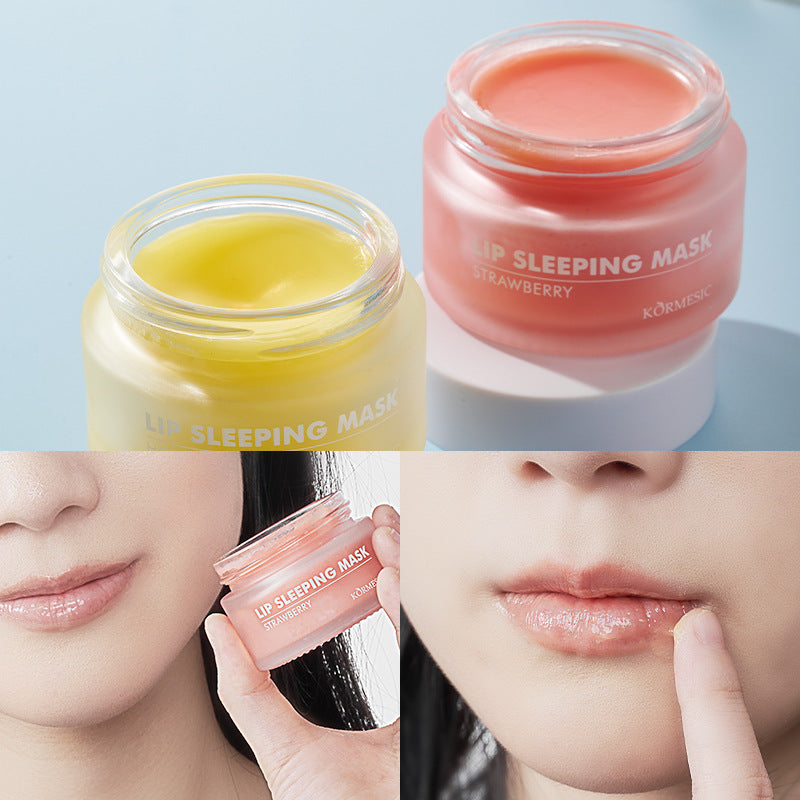 Strawberry Honey Lip Sleeping Mask – Deep Nourishment & Overnight Moisture