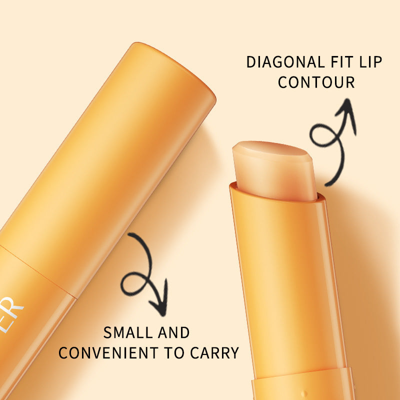 Vitamin C Lip Balm – Moisturizing & Brightening with Antioxidants, Hydrating Formula for Smooth, Supple Lips, Hypoallergenic, Natural Citrus Finish