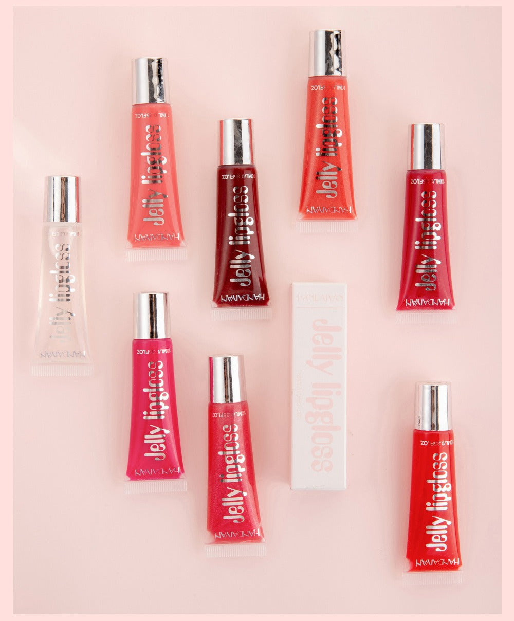 Jelly Lip Gloss Moisturising Lipstick Sexy Lip Oil Plumping Non-Sticky Long Lasting Repairing Primer Lip Balm Care Cosmetics