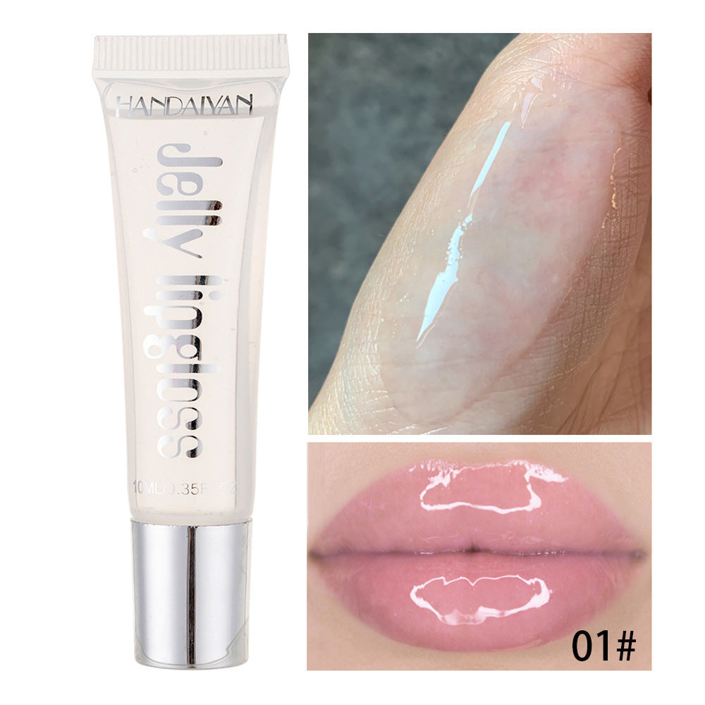 Jelly Lip Gloss Moisturising Lipstick Sexy Lip Oil Plumping Non-Sticky Long Lasting Repairing Primer Lip Balm Care Cosmetics