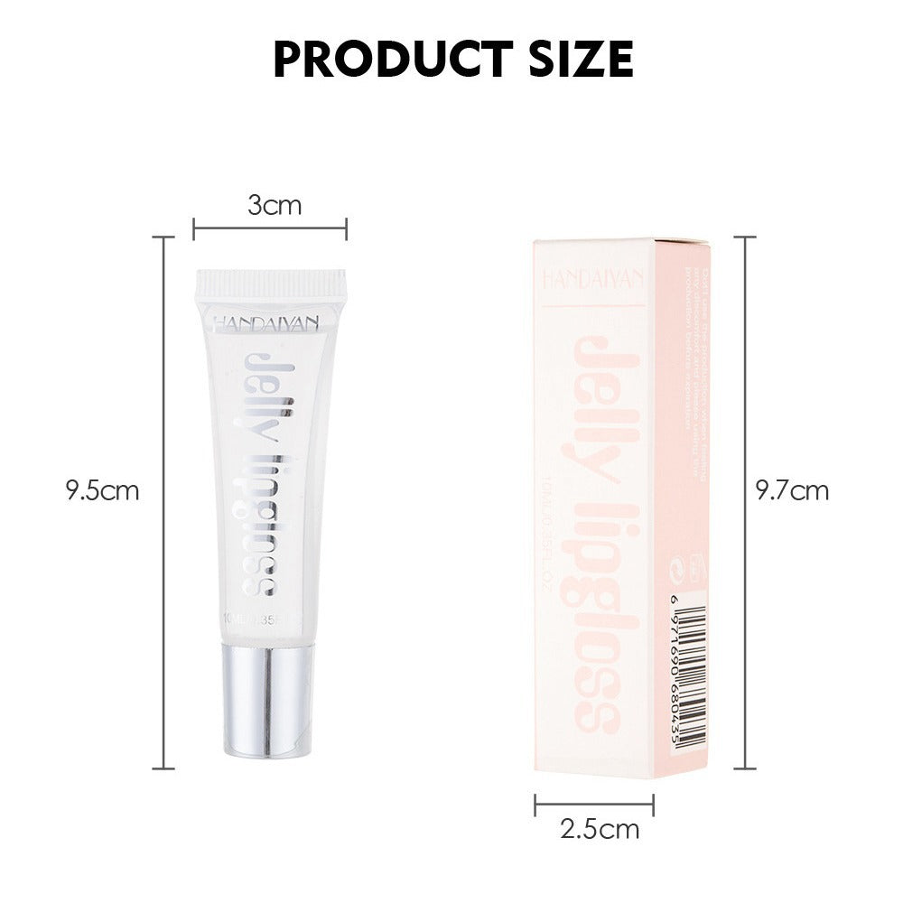 Jelly Lip Gloss Moisturising Lipstick Sexy Lip Oil Plumping Non-Sticky Long Lasting Repairing Primer Lip Balm Care Cosmetics