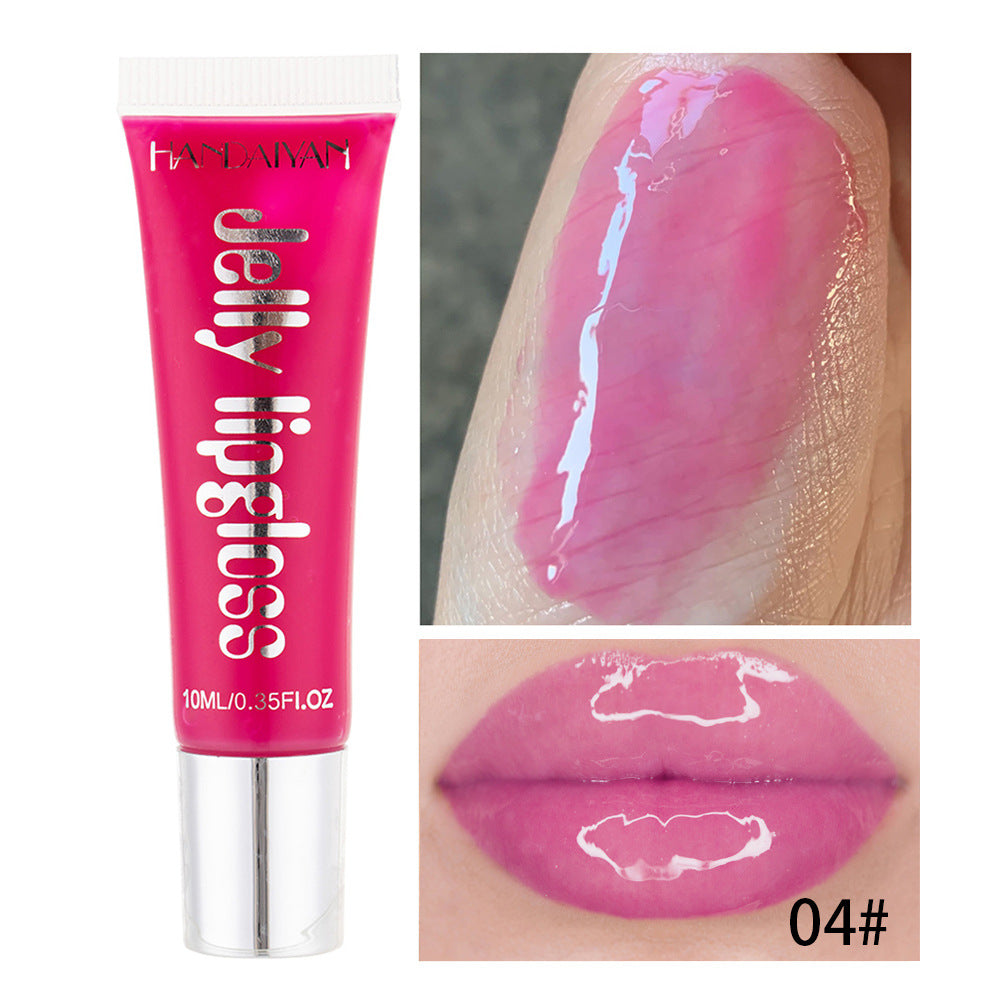 Jelly Lip Gloss Moisturising Lipstick Sexy Lip Oil Plumping Non-Sticky Long Lasting Repairing Primer Lip Balm Care Cosmetics