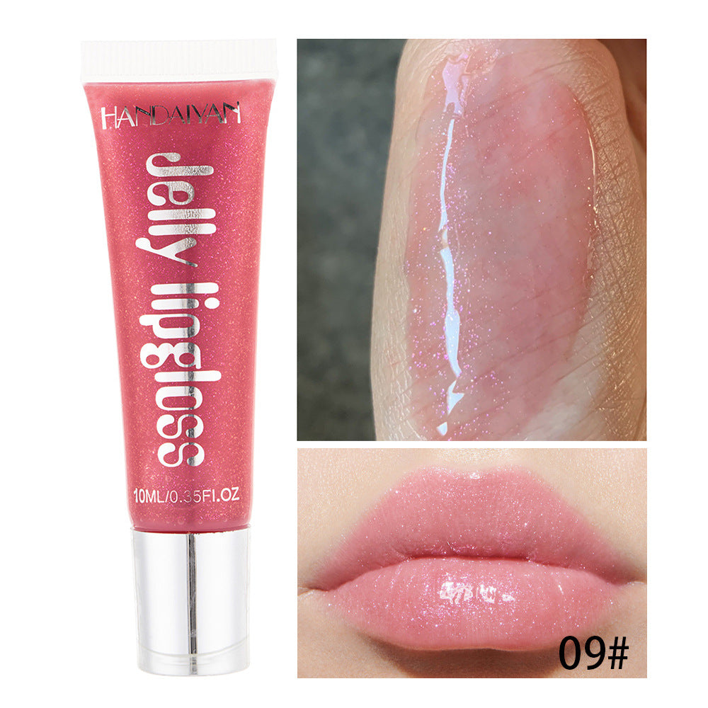Jelly Lip Gloss Moisturising Lipstick Sexy Lip Oil Plumping Non-Sticky Long Lasting Repairing Primer Lip Balm Care Cosmetics