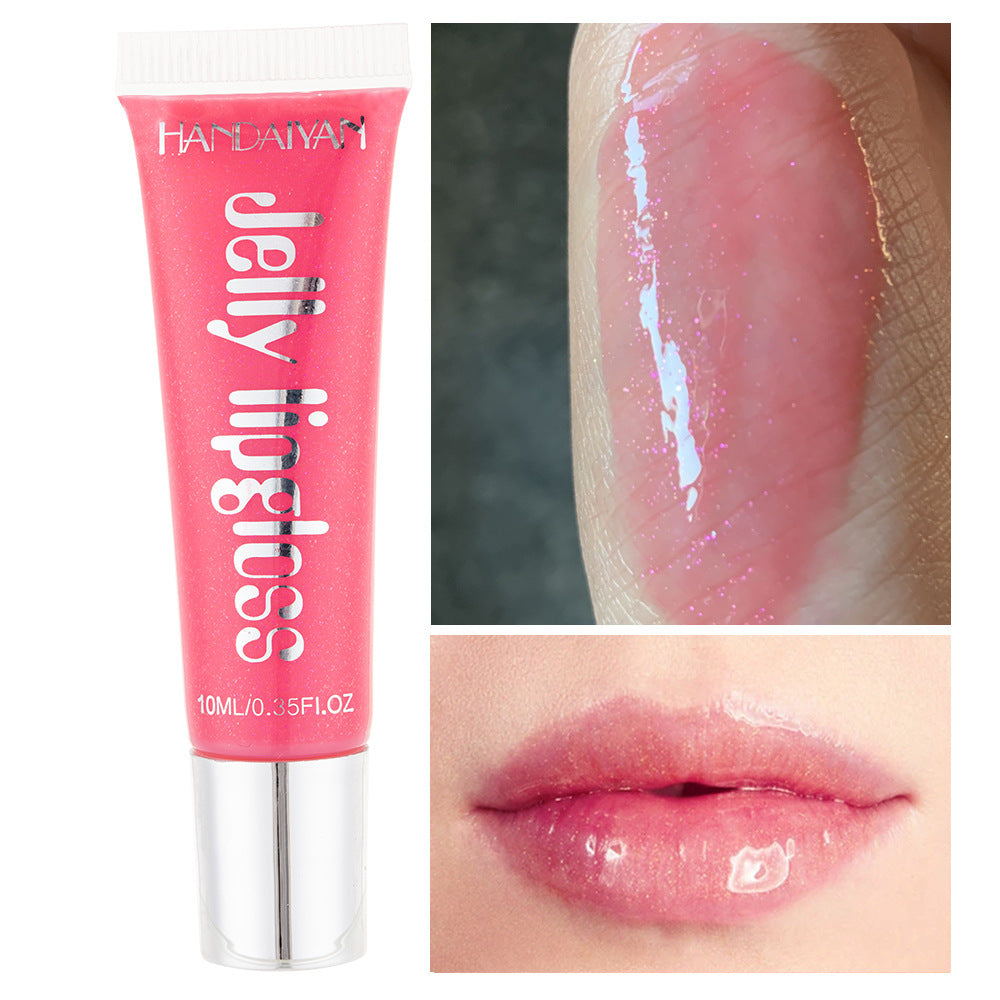 Jelly Lip Gloss Moisturising Lipstick Sexy Lip Oil Plumping Non-Sticky Long Lasting Repairing Primer Lip Balm Care Cosmetics