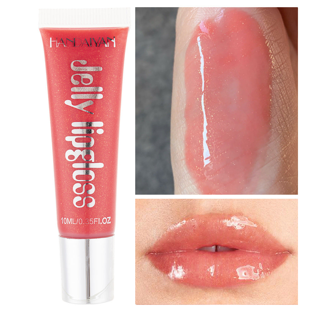 Jelly Lip Gloss Moisturising Lipstick Sexy Lip Oil Plumping Non-Sticky Long Lasting Repairing Primer Lip Balm Care Cosmetics
