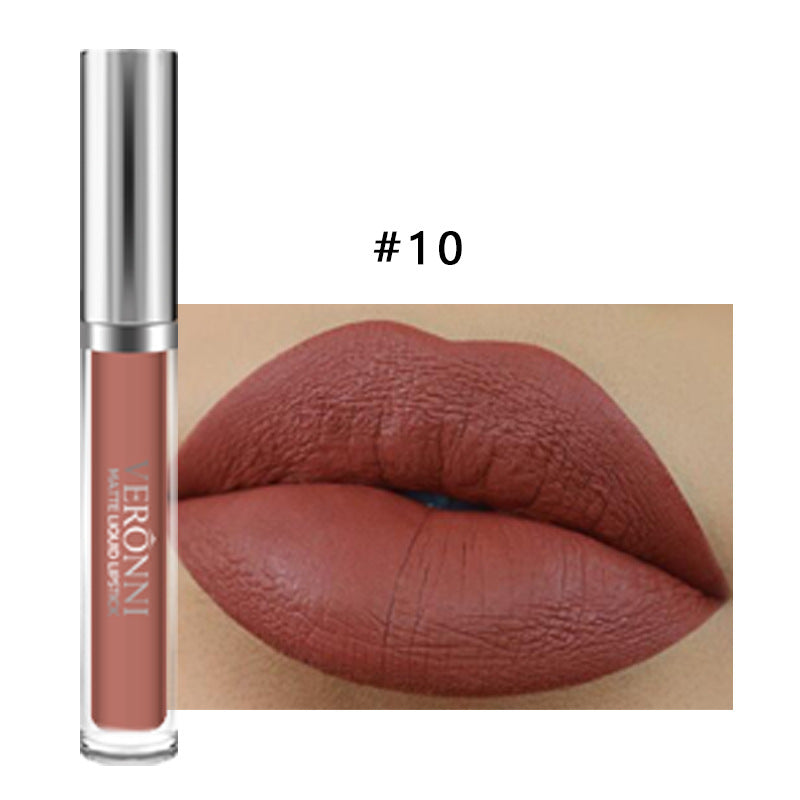 11-Piece Matte Velvet Liquid Lipstick Set – Long-Lasting, Waterproof, Non-Stick & Moisturizing Lip Gloss