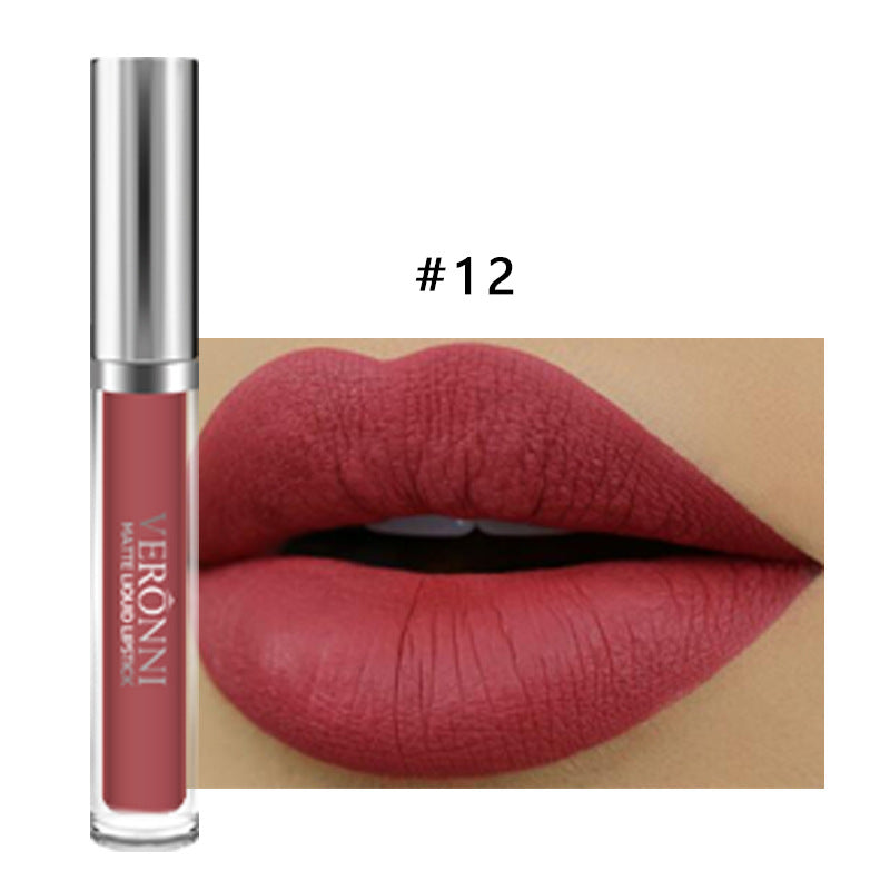 11-Piece Matte Velvet Liquid Lipstick Set – Long-Lasting, Waterproof, Non-Stick & Moisturizing Lip Gloss