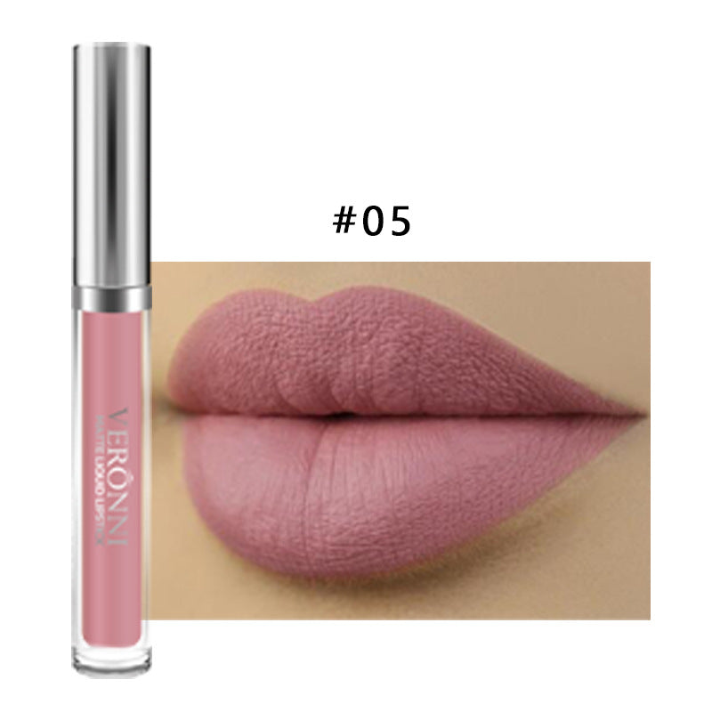 11-Piece Matte Velvet Liquid Lipstick Set – Long-Lasting, Waterproof, Non-Stick & Moisturizing Lip Gloss