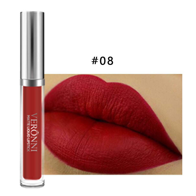 11-Piece Matte Velvet Liquid Lipstick Set – Long-Lasting, Waterproof, Non-Stick & Moisturizing Lip Gloss