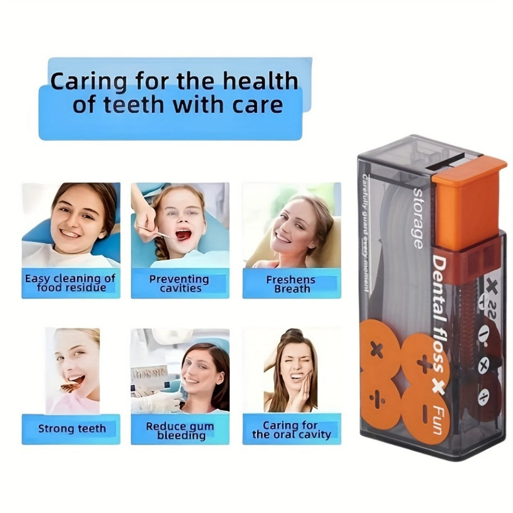 2Pcs Automatic Toothpick Storage Box and Dispenser– Sleek Style Design Automatic Toothpick Holder for Home & Travel Use
