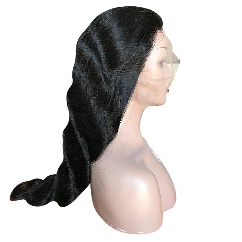 Body Wave 13x6 Transparent Lace Frontal Brazilian Human Hair Wigs