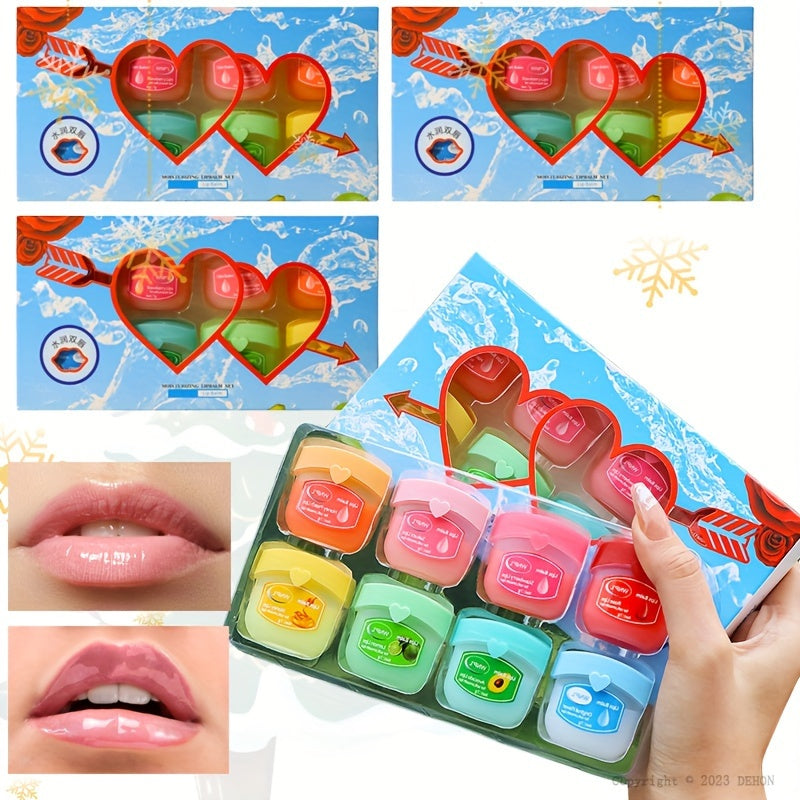 Small Size New Moisturizing Lip Care Set – Natural Plant-Based Lip Care for Soft, Cracked-Free Lips
